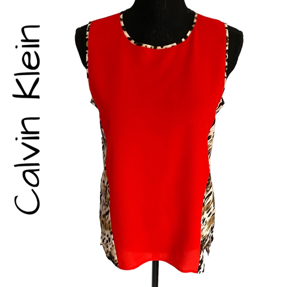 ☀️CALVIN KLEIN Sleeveless top, Size XS